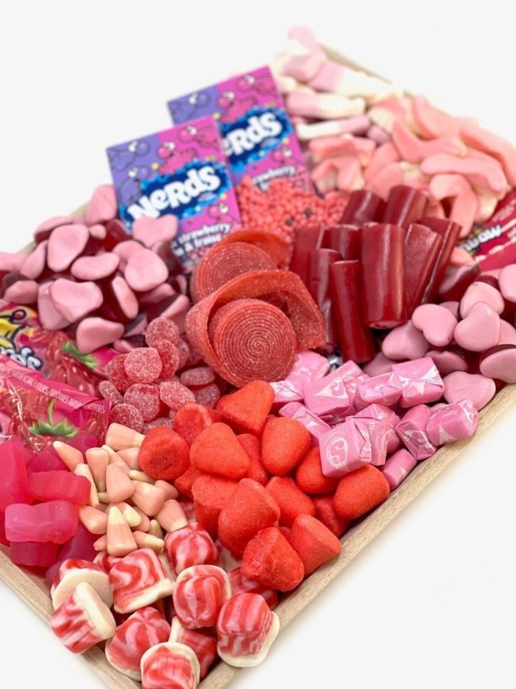 Monochrome Candy Platter-Candy &amp; Chocolate-Cured Catering-Medium-Blue-Cured Catering