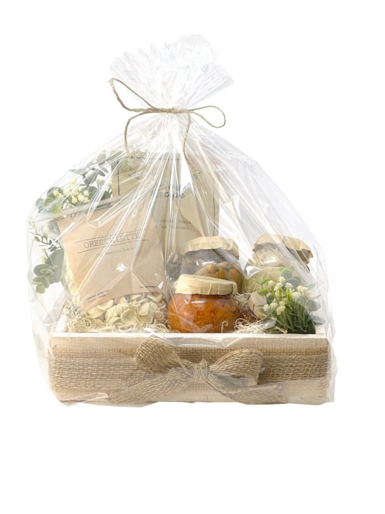 Pasta Night Gift Basket-Food Gift Baskets-curedcatering-Cured Catering