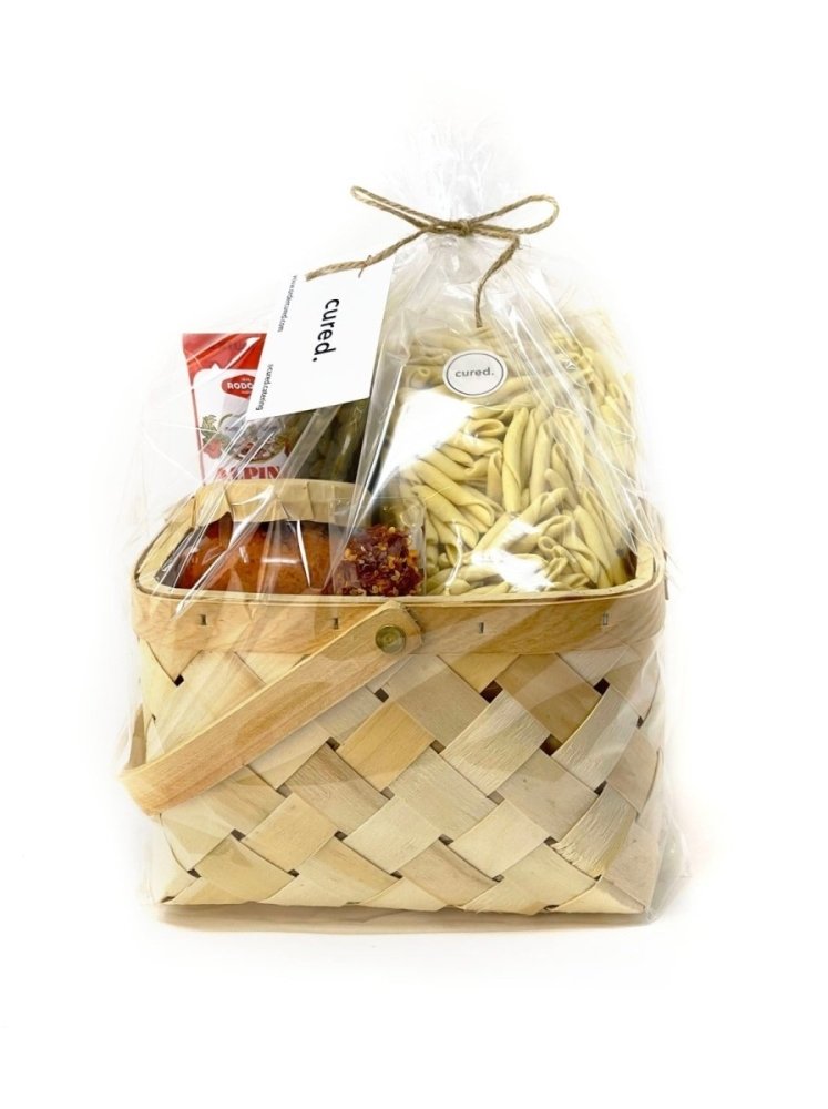 Pasta Gift Basket-Charcuterie-Corporate Catering Toronto-Best Charcuterie-Catering Toronto-Cured Catering